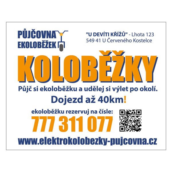 Půjčovna elektrokoloběžek